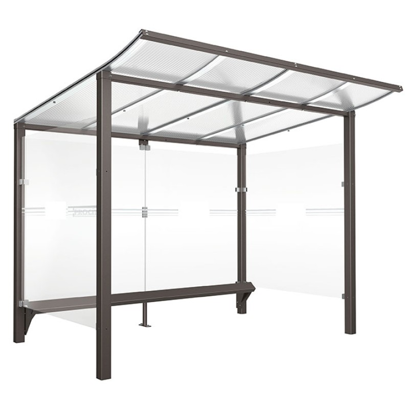 Marquesina parada d'autobús Mòdul 5000 mm